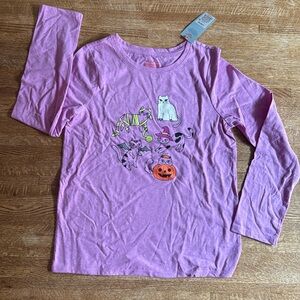 Cat & Jack - NWT - Purple Halloween Cat Shirt